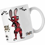 Casa si Gradina - Bucatarie si vesela - Cani si pahare - Cani si cesti - Cana Zootopia Judy Deadpool CoolTrend, alba, 330ml - Infinity.ro