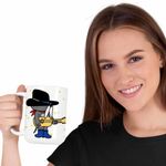 Casa si Gradina - Bucatarie si vesela - Cani si pahare - Cani si cesti - Cana Tom si Jerry Unchiul Pecos CoolTrend, alba, 330ml - Infinity.ro