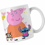 Casa si Gradina - Bucatarie si vesela - Cani si pahare - Cani si cesti - Cana Mama Purcelusa Peppa Pig CoolTrend, alba, 330ml - Infinity.ro