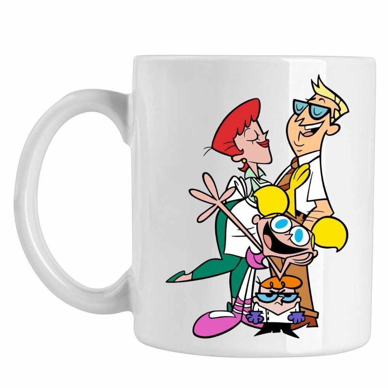 Casa si Gradina - Bucatarie si vesela - Cani si pahare - Cani si cesti - Cana Laborator Dexter Familie, CoolTrend, alba, 330ml - Infinity.ro