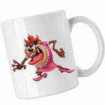 Casa si Gradina - Bucatarie si vesela - Cani si pahare - Cani si cesti - Cana Tasmanian She-Devil Taz Diavol, CoolTrend, alba, 330ml - Infinity.ro