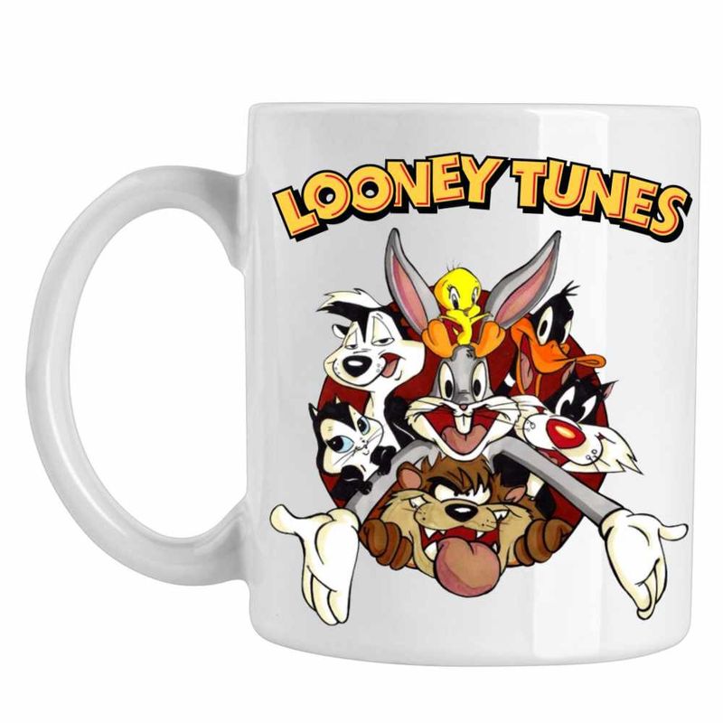 Casa si Gradina - Bucatarie si vesela - Cani si pahare - Cani si cesti - Cana Daffy Duck Looney Tunes, CoolTrend, alba, 330ml - Infinity.ro