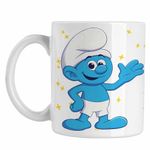 Casa si Gradina - Bucatarie si vesela - Cani si pahare - Cani si cesti - Cana Strumf Vesel CoolTrend, alba, 330ml - Infinity.ro