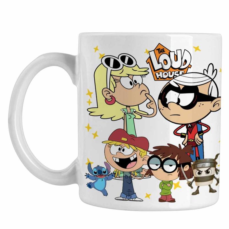 Casa si Gradina - Bucatarie si vesela - Cani si pahare - Cani si cesti - Cana Casa Loud Lincoln Supererou CoolTrend, alba, 330ml - Infinity.ro