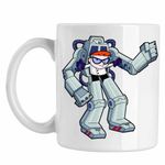 Casa si Gradina - Bucatarie si vesela - Cani si pahare - Cani si cesti - Cana Laborator Dexter Robot Exoschelet, CoolTrend, alba, 330ml - Infinity.ro