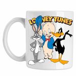 Casa si Gradina - Bucatarie si vesela - Cani si pahare - Cani si cesti - Cana Daffy Duck Bugs Bunny Porky Pig, CoolTrend, alba, 330ml - Infinity.ro