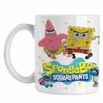 Casa si Gradina - Bucatarie si vesela - Cani si pahare - Cani si cesti - Cana Spongebob Dublat Sponge Bob Atac CoolTrend, alba, 330ml - Infinity.ro