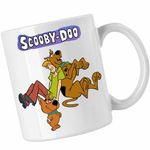 Casa si Gradina - Bucatarie si vesela - Cani si pahare - Cani si cesti - Cana Scooby Doo Shaggy Friends, CoolTrend, alba, 330ml - Infinity.ro