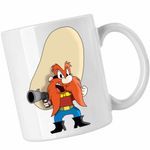 Casa si Gradina - Bucatarie si vesela - Cani si pahare - Cani si cesti - Cana Yosemite Sam Vestul Salbatic, CoolTrend, alba, 330ml - Infinity.ro