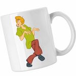 Casa si Gradina - Bucatarie si vesela - Cani si pahare - Cani si cesti - Cana Scooby Doo Shaggy Rogers, CoolTrend, alba, 330ml - Infinity.ro