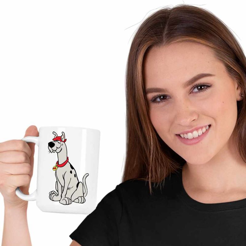 Casa si Gradina - Bucatarie si vesela - Cani si pahare - Cani si cesti - Cana Scooby-Dum Scooby Doo Var Verisor, CoolTrend, alba, 330ml - Infinity.ro
