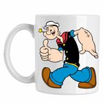 Casa si Gradina - Bucatarie si vesela - Cani si pahare - Cani si cesti - Cana Popeye Marinarul Capitan Vas Vapor, CoolTrend, alba, 330ml - Infinity.ro