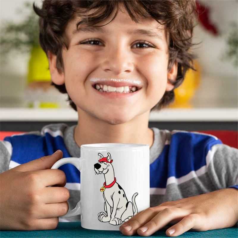 Casa si Gradina - Bucatarie si vesela - Cani si pahare - Cani si cesti - Cana Scooby-Dum Scooby Doo Var Verisor, CoolTrend, alba, 330ml - Infinity.ro