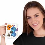 Casa si Gradina - Bucatarie si vesela - Cani si pahare - Cani si cesti - Cana Lamput Stitch CoolTrend, alba, 330ml - Infinity.ro