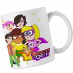 Casa si Gradina - Bucatarie si vesela - Cani si pahare - Cani si cesti - Cana Hamster Gretel Toata Echipa CoolTrend, alba, 330ml - Infinity.ro