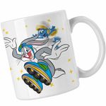 Casa si Gradina - Bucatarie si vesela - Cani si pahare - Cani si cesti - Cana Bugs Bunny Role CoolTrend, alba, 330ml - Infinity.ro
