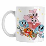 Casa si Gradina - Bucatarie si vesela - Cani si pahare - Cani si cesti - Cana Gumball Toata Familia Gumbal CoolTrend, alba, 330ml - Infinity.ro