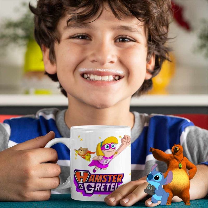 Casa si Gradina - Bucatarie si vesela - Cani si pahare - Cani si cesti - Cana Hamster Gretel Grant Gomez CoolTrend, alba, 330ml - Infinity.ro