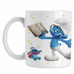 Casa si Gradina - Bucatarie si vesela - Cani si pahare - Cani si cesti - Cana Istetul Strumfii CoolTrend, alba, 330ml - Infinity.ro