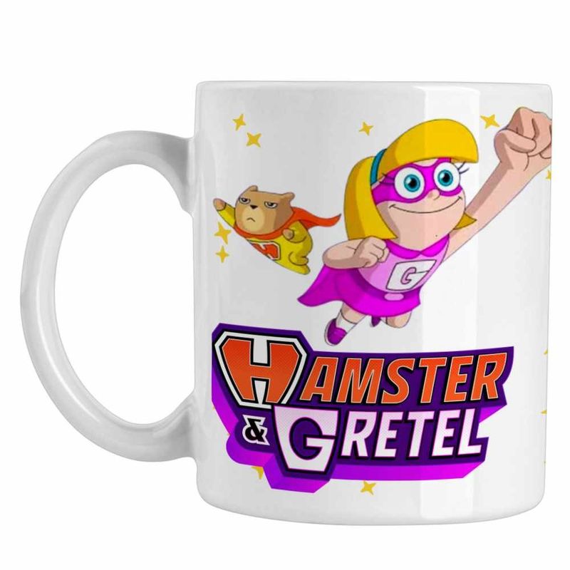 Casa si Gradina - Bucatarie si vesela - Cani si pahare - Cani si cesti - Cana Hamster Gretel Grant Gomez CoolTrend, alba, 330ml - Infinity.ro