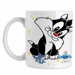 Casa si Gradina - Bucatarie si vesela - Cani si pahare - Cani si cesti - Cana Tweety Sylvester Bebelus CoolTrend, alba, 330ml - Infinity.ro