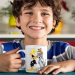 Casa si Gradina - Bucatarie si vesela - Cani si pahare - Cani si cesti - Cana Daffy Duck Tom Jerry Tweety, CoolTrend, alba, 330ml - Infinity.ro