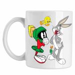 Casa si Gradina - Bucatarie si vesela - Cani si pahare - Cani si cesti - Cana Marvin Bugs Bunny Tweety Warner Bros, CoolTrend, alba, 330ml - Infinity.ro