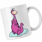 Casa si Gradina - Bucatarie si vesela - Cani si pahare - Cani si cesti - Cana Familia Flintstone Dino Caine Epoca de Piatra, CoolTrend, alba, 330ml - Infinity.ro