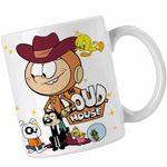 Casa si Gradina - Bucatarie si vesela - Cani si pahare - Cani si cesti - Cana Casa Loud Lincoln Cowboy Western CoolTrend, alba, 330ml - Infinity.ro