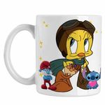 Casa si Gradina - Bucatarie si vesela - Cani si pahare - Cani si cesti - Cana Tweety Aviator Looney Tunes CoolTrend, alba, 330ml - Infinity.ro