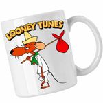 Casa si Gradina - Bucatarie si vesela - Cani si pahare - Cani si cesti - Cana Slowpoke Rodriguez Speedy Gonzales Looney, CoolTrend, alba, 330ml - Infinity.ro