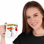 Casa si Gradina - Bucatarie si vesela - Cani si pahare - Cani si cesti - Cana Slowpoke Rodriguez Speedy Gonzales Looney, CoolTrend, alba, 330ml - Infinity.ro