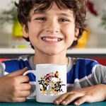 Casa si Gradina - Bucatarie si vesela - Cani si pahare - Cani si cesti - Cana Taz Bugs Bunny Daffy Looney Tunes Eroi, CoolTrend, alba, 330ml - Infinity.ro