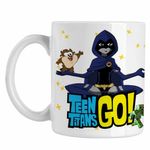 Casa si Gradina - Bucatarie si vesela - Cani si pahare - Cani si cesti - Cana Raven Mediteaza Tineri Titani CoolTrend, alba, 330ml - Infinity.ro