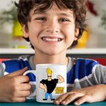 Casa si Gradina - Bucatarie si vesela - Cani si pahare - Cani si cesti - Cana Johnny Bravo Vibe Culturism, CoolTrend, alba, 330ml - Infinity.ro