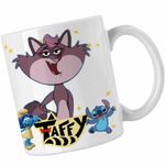 Casa si Gradina - Bucatarie si vesela - Cani si pahare - Cani si cesti - Cana Taffy Mish Desen Animat CoolTrend, alba, 330ml - Infinity.ro