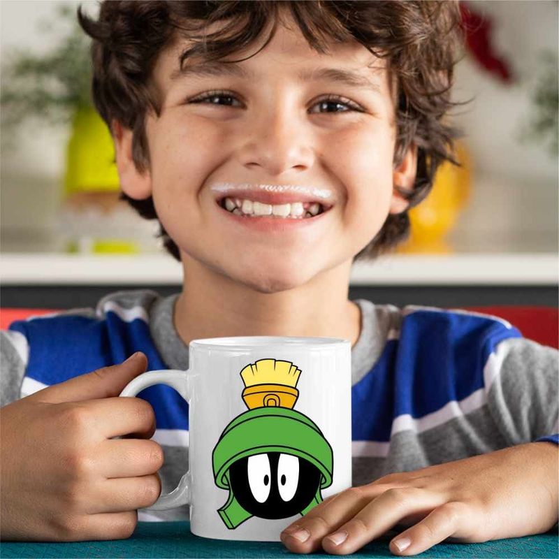 Casa si Gradina - Bucatarie si vesela - Cani si pahare - Cani si cesti - Cana Alien Marvin Martian Looney Desene, CoolTrend, alba, 330ml - Infinity.ro