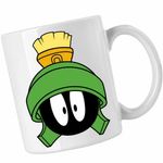 Casa si Gradina - Bucatarie si vesela - Cani si pahare - Cani si cesti - Cana Alien Marvin Martian Looney Desene, CoolTrend, alba, 330ml - Infinity.ro