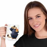 Casa si Gradina - Bucatarie si vesela - Cani si pahare - Cani si cesti - Cana Zootopia Gheruta Tigru Politist CoolTrend, alba, 330ml - Infinity.ro