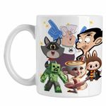 Casa si Gradina - Bucatarie si vesela - Cani si pahare - Cani si cesti - Cana Taffy Mr Bean Creeper Balerina Labubu Harry Potter CoolTrend, alba, 330ml - Infinity.ro