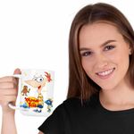 Casa si Gradina - Bucatarie si vesela - Cani si pahare - Cani si cesti - Cana Phineas and Ferb Desene CoolTrend, alba, 330ml - Infinity.ro