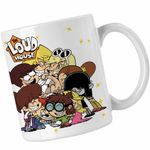 Casa si Gradina - Bucatarie si vesela - Cani si pahare - Cani si cesti - Cana Casa Loud Personaje CoolTrend, alba, 330ml - Infinity.ro