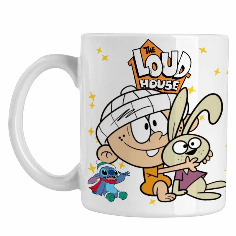 Casa si Gradina - Bucatarie si vesela - Cani si pahare - Cani si cesti - Cana Casa Loud Lincoln Bebelus CoolTrend, alba, 330ml - Infinity.ro