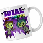 Casa si Gradina - Bucatarie si vesela - Cani si pahare - Cani si cesti - Cana Gradinita Dramei Totale Horror Halloween CoolTrend, alba, 330ml - Infinity.ro