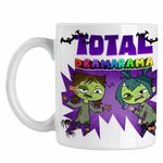 Casa si Gradina - Bucatarie si vesela - Cani si pahare - Cani si cesti - Cana Gradinita Dramei Totale Horror Halloween CoolTrend, alba, 330ml - Infinity.ro