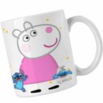Casa si Gradina - Bucatarie si vesela - Cani si pahare - Cani si cesti - Cana Oaia Suzy Purcelusa Peppa Pig CoolTrend, alba, 330ml - Infinity.ro