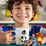 Casa si Gradina - Bucatarie si vesela - Cani si pahare - Cani si cesti - Cana Tweety Sylvester Scutec CoolTrend, alba, 330ml - Infinity.ro