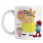Casa si Gradina - Bucatarie si vesela - Cani si pahare - Cani si cesti - Cana Poneiul Pedro Purcelusa Peppa Pig CoolTrend, alba, 330ml - Infinity.ro