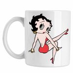 Casa si Gradina - Bucatarie si vesela - Cani si pahare - Cani si cesti - Cana Betty Boop Desene Animate Cartoon, CoolTrend, alba, 330ml - Infinity.ro