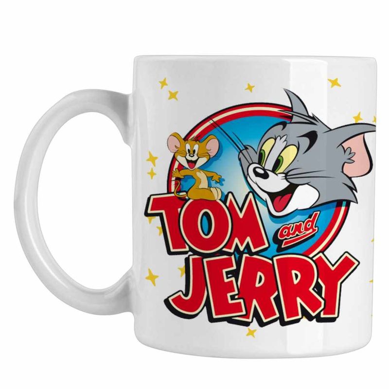 Casa si Gradina - Bucatarie si vesela - Cani si pahare - Cani si cesti - Cana Tom si Jerry CoolTrend, alba, 330ml - Infinity.ro
